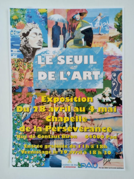 Exposition Seuil de l'art 2025 - Chapelle de la Persévérance à Pau